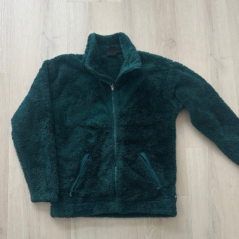 The North Face Green Fleece Jacket